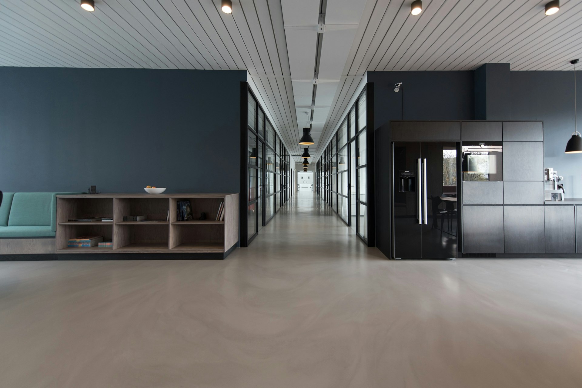 A bright studio workspace where websites get designed and built